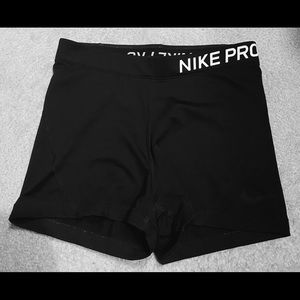 2/$20 black nike pro spandex